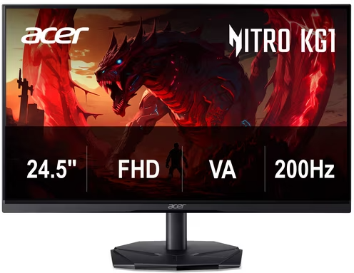 Acer Nitro 24.5" Full HD 200Hz 1ms Gaming Monitor Deal