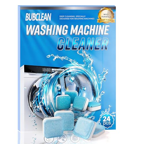 BUBCLEAN Washing Machine Cleaner Tablets 24-Count Lavender Deal