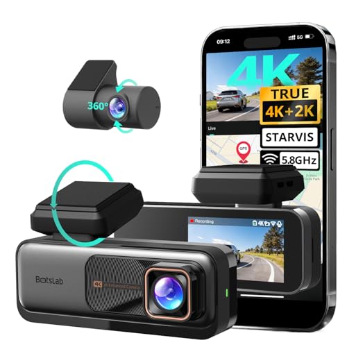 Botslab G980H 4K Front and 2K Rear Dash Camera w/ Sony IMX415 Sensor Deal
