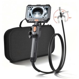 VEVOR 2-Way Dual-Lens Articulating Endoscope 4.9ft