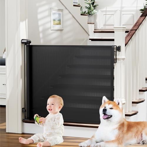 probebi Retractable Baby, Child & Dog Gates 54" Wide 34" Tall Deal