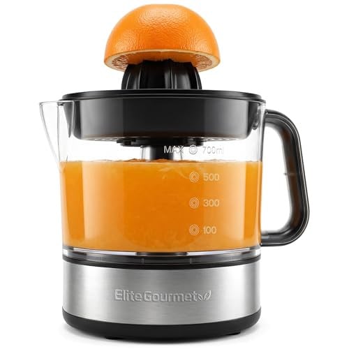 Elite Gourmet ETS623 40-Watt Electric Citrus Juicer