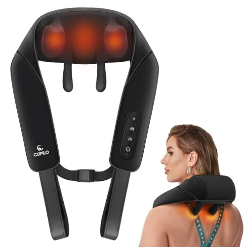 CuPiLo Shiatsu Neck Massager with Heat