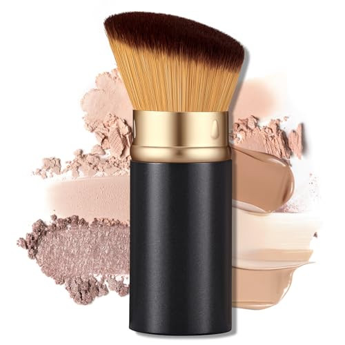 Retractable Kabuki Makeup Brush