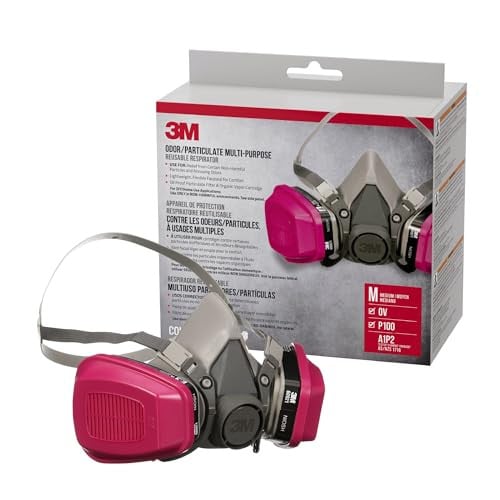 3M Odor/Particulate Multi-Purpose Reusable Respirator OV Cartridge/P100 Filter Deal