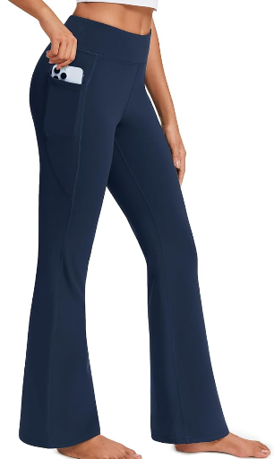 Stelle Fleece Lined Bootcut Yoga Pants High-Waisted Deal