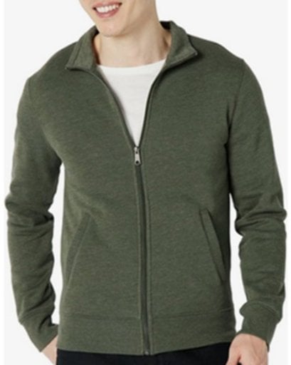 Amazon Essentials Men’s Mock Neck Fleece Zip Up Sweatshirt Deal