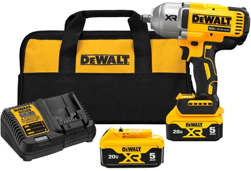 DEWALT 20V MAX XR 1/2in Impact Wrench Kit (DCF900P2)