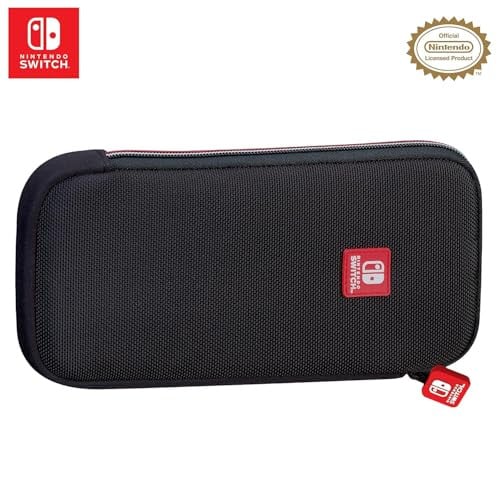 Nintendo Switch Slim Travel Case w/ Game Case (Black)