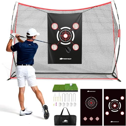 10 x 7' Golf Practice Net with 2 Targets