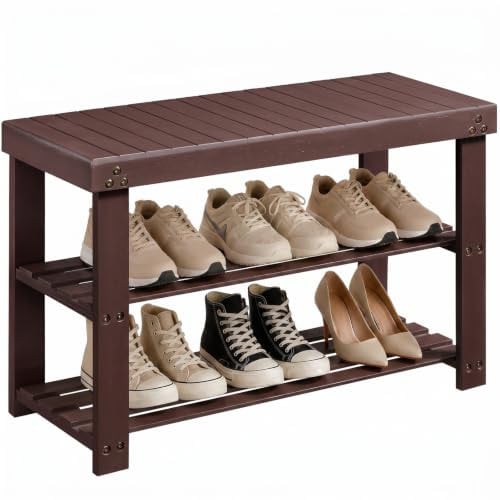 Amada Bamboo Shoe Rack Bench Deal