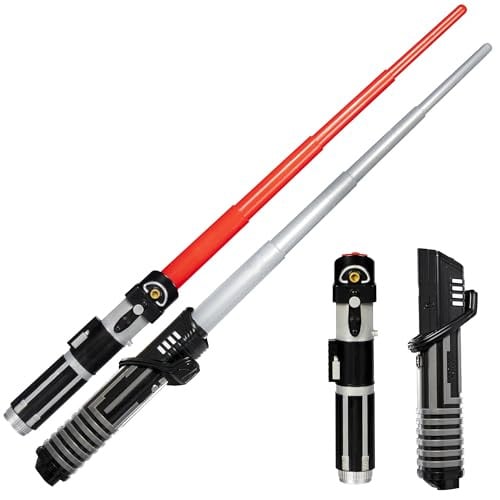 Star Wars Non-Electronic Darth Vader Lightsaber & The Mandalorian Darksaber Deal