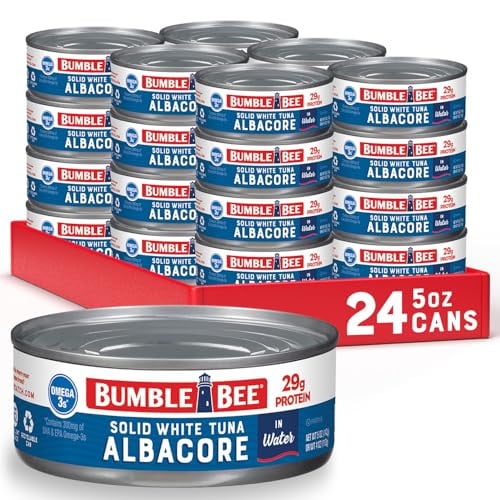 Bumble Bee Solid White Albacore Tuna in Water, 5 oz Can (Pack of 24) Deal