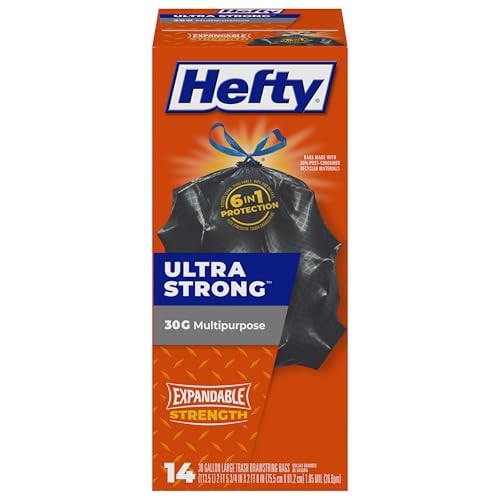 Hefty Strong Large Trash Bags 14-Count 30-Gallon Deal