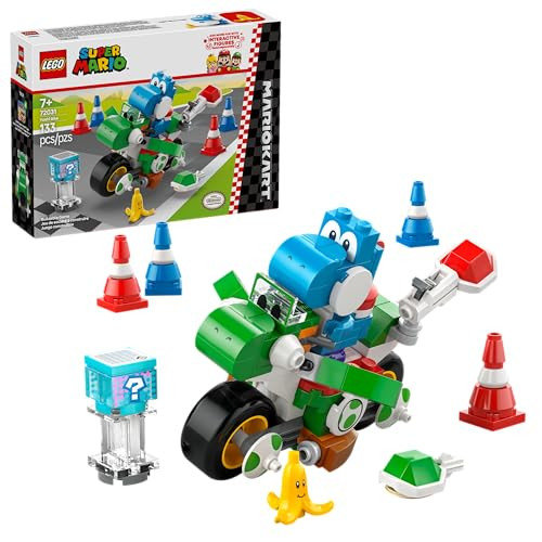 LEGO Super Mario: Mario Kart - Yoshi Bike (72031, 133-Piece)
