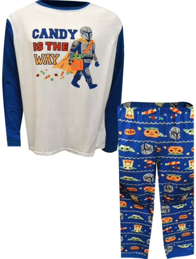 Star Wars Mandalorian and Grogu Pajamas Medium