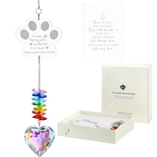 Dog Memorial Crystal Suncatcher Deal