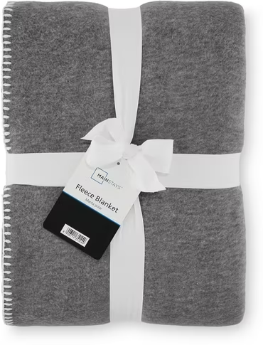 Mainstays Super Soft Fleece Blanket, Full/Queen 2 Pieces Deal