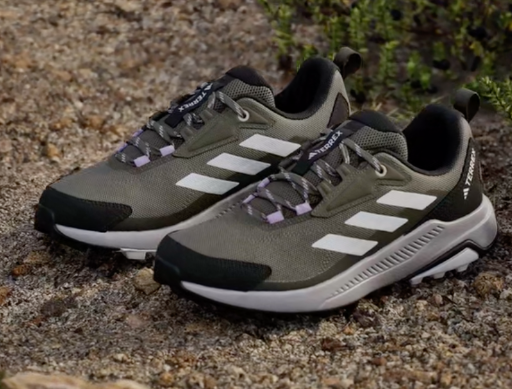 Adidas Women's Terrex Anylander Hiking Shoes (Olive Strata / Dash Grey / Night Cargo)