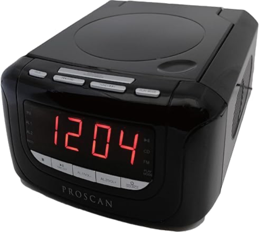 Sylvania Proscan CD Clock Radio with USB Charger Deal