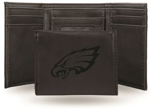 Men’s Philadelphia Eagles Faux Leather Trifold Wallet