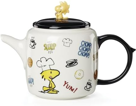 Lenox Teapot Chef Woodstock Design 40oz
