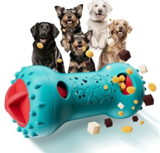 Knitly Interactive Treat Dispensing Dog Toy with Adjustable Openings Deal