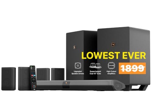 Nakamichi Shockwafe Ultra 9.2.4 Channel Soundbar System with Dual 10" Subwoofers Deal