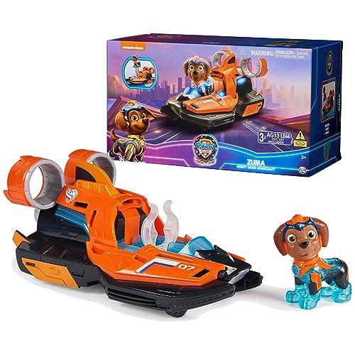 Paw Patrol: The Mighty Movie Toy Jet Boat with Zuma Mighty Pups Action Figure