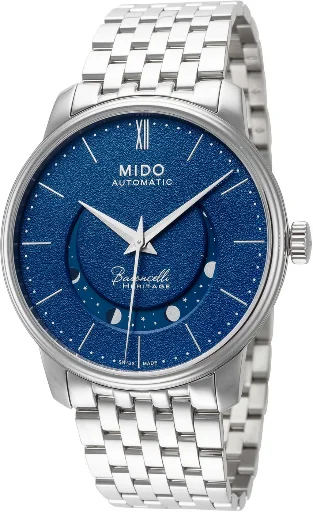 Mido Smiling Moon Automatic Blue Dial Men's Watch