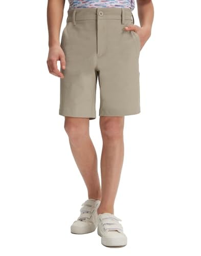 Stretch Lightweight Flat Front Kids Shorts