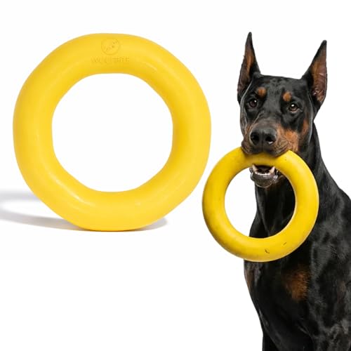 WoofBite 9" XL Natural Rubber Ring Chew Toy