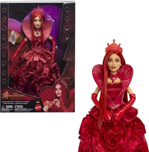 Mattel Disney Descendants: The Rise of Red Queen of Hearts Fashion Doll