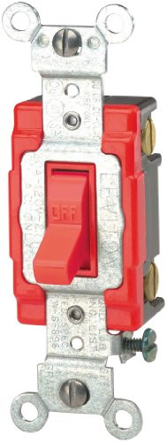 Leviton 20-Amp 120/277-Volt Toggle Single-Pole AC Quiet Switch