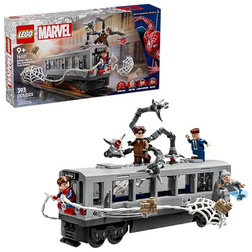Lego Marvel Spider-Man vs. Doc Ock Subway Train Scene (76321)