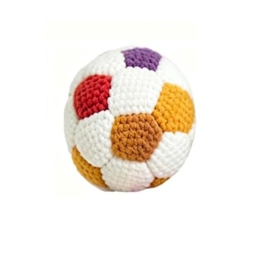 Handmade Crocheted Footbag for Juggling 
