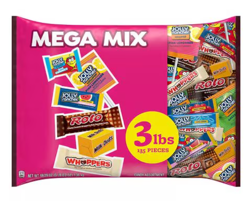 HERSHEY'S Halloween Candy Variety Bag Assorted, 48.29 oz