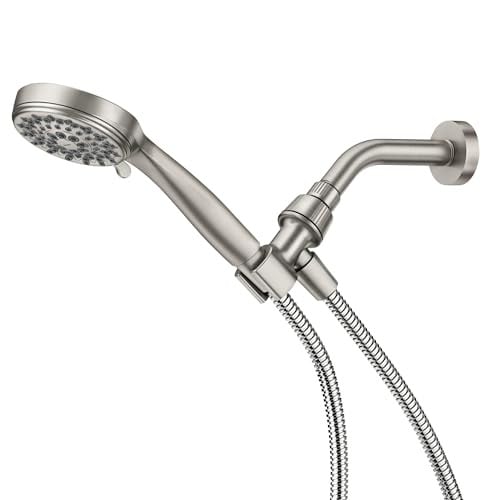 Moen 20091SRN 5-Setting Hand Held Brushed Nickel Spot Resist Shower Head