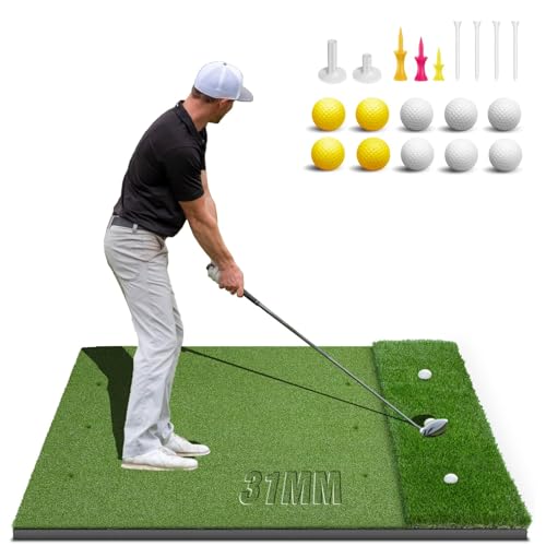 Zonop Dual-Turf Golf Hitting Mat, 5 x 4 ft Deal