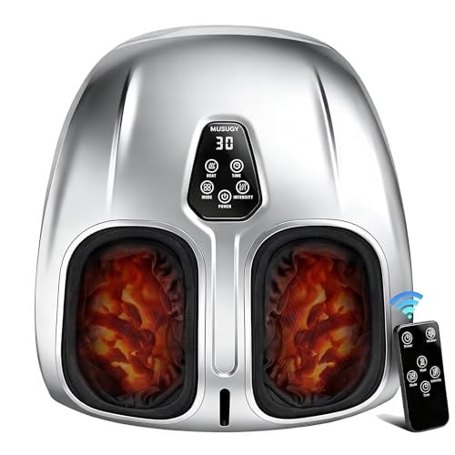 Shiatsu Foot Massager Machine with Heat & Vibration & Compression