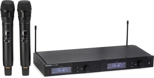 Shure SLXD24D/N8CB Dual Channel Wireless Microphone System