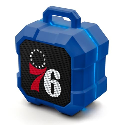 NBA Shockbox LED Wireless Bluetooth Speaker