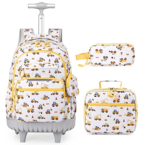Similove Rolling Backpack with Lunch Bag 3 Pieces Deal