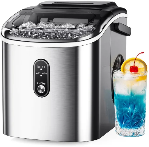 Simzlife Countertop Ice Maker 26lbs/24h Deal