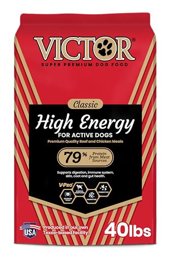 VICTOR Super Premium Dog Food High Energy Dry Dog Food with Beef and Chicken Meal Proteins All Breeds Deal
