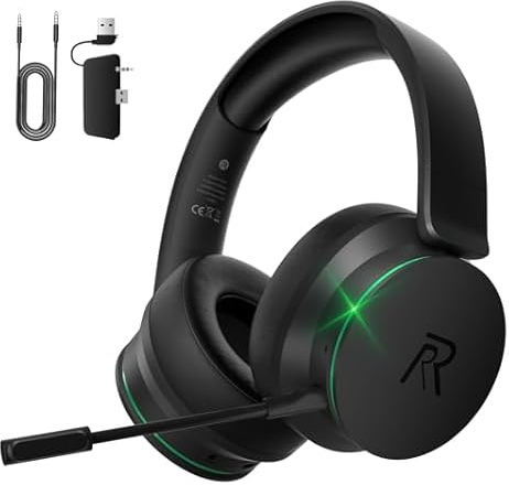 RYR Wireless Gaming Headset with 3D Surround Sound