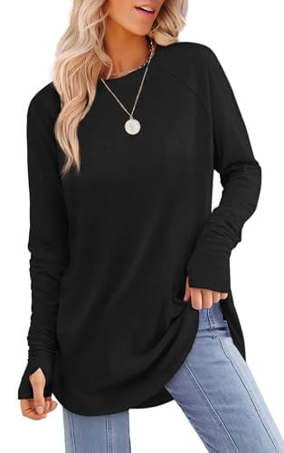 XIEERDUO Tunic Tops Long Sleeve Deal