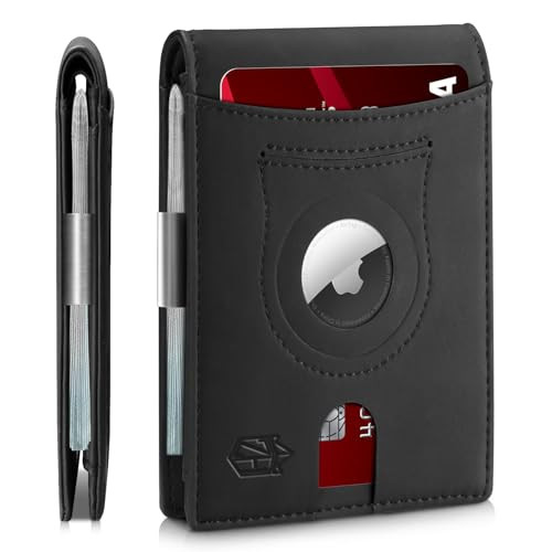 Zitahli Men's RFID Wallet w/ Airtag Pocket