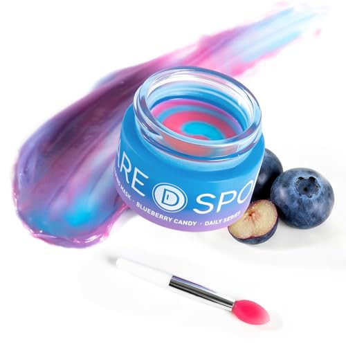 Blueberry Lip Mask Overnight, Vegan Skincre