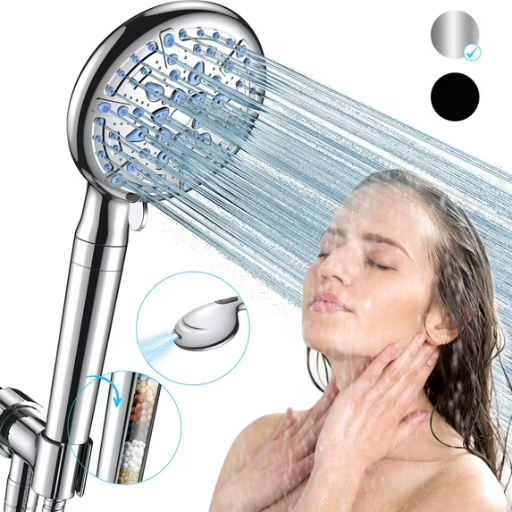 Ophanie 9 Setting Handheld Shower Head with 70" Hose